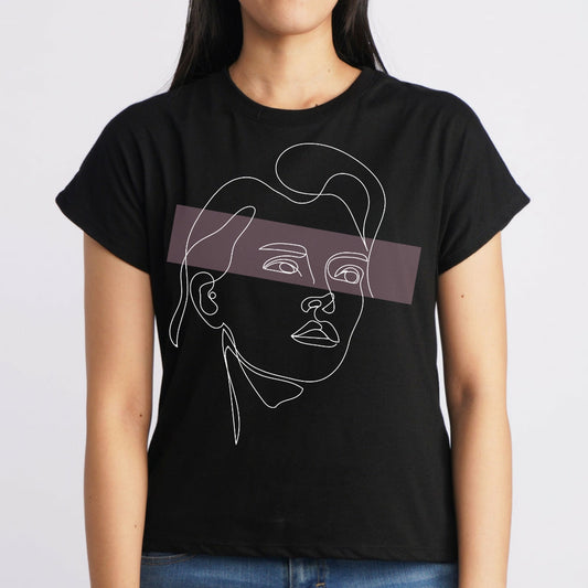 ONE LINE ART || GRAPHIC TEE