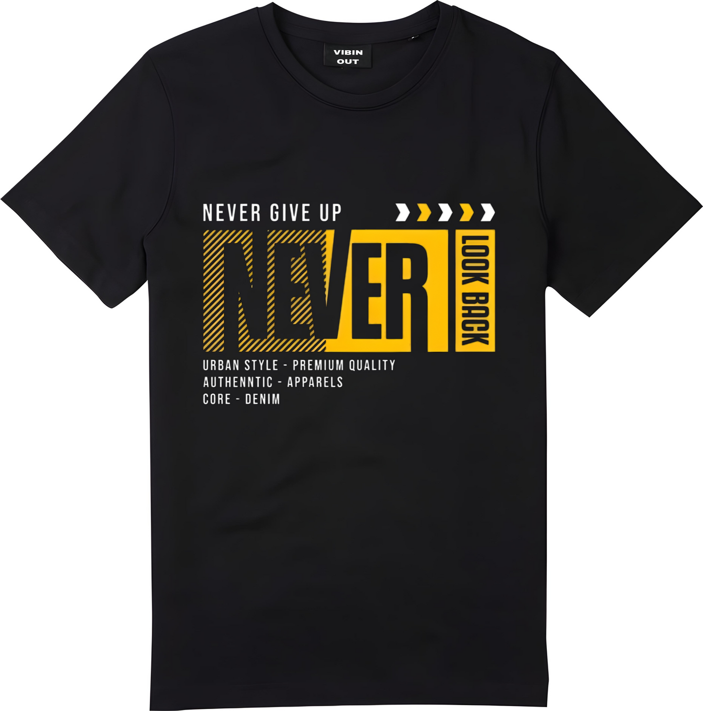 NEVER LOOK BACK || GRAPHICS TEE