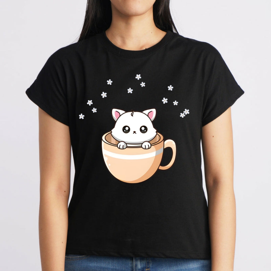 KITTEN CUP || GRAPHICS TEE